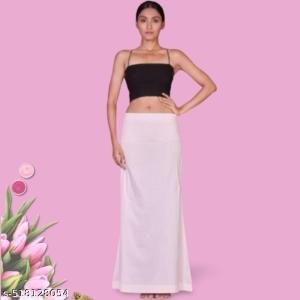 SRI AMS WOMENS COTTON PETTICOAT 8 PART (EMBROIDERY DESIGN ,LAVENDER)